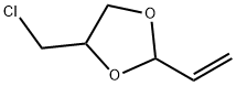 1,3-Dioxolane, 4-(chloromethyl)-2-ethenyl- Struktur