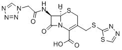 Ceftezole Structure