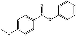 4-Methoxybenzenesulfinothioic acid S-phenyl ester Struktur