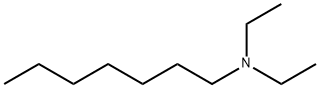 N,N-diethylheptylamine Struktur