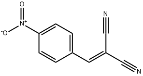 1,1-DICYANO-2-(-P-NITROPHENYL)-ETHENE Struktur