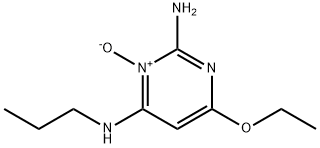 2,4-Pyrimidinediamine,6-ethoxy-N4-propyl-,3-oxide(9CI) Struktur