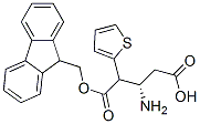 FMOC-(S)-3-AMINO-4-(2-THIENYL)-BUTYRIC ACID Struktur