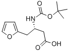 BOC-(S)-3-AMINO-4-(2-FURYL)-BUTYRIC ACID