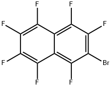 2-BROMOHEPTAFLUORONAPHTHALENE Structure