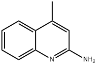 4-METHYL-2-QUINOLINAMINE Struktur