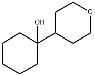 Cyclohexanol, 1-(tetrahydro-4-pyranyl)- Struktur