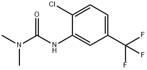 3-[2-chloro-5-(trifluoromethyl)phenyl]-1,1-dimethylurea  Struktur