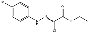 ETHYL 2-CHLORO-2-[2-(4-BROMOPHENYL)HYDRAZONO]-ACETATE Struktur