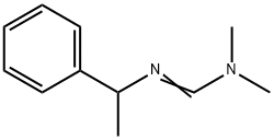 N1,N1-Dimethyl-N2-(1-phenylethyl)formamidine Struktur