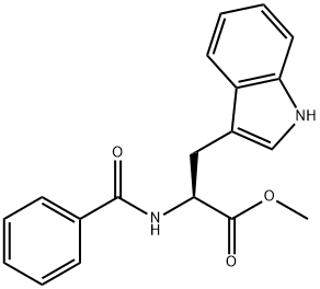 Tryptophan, N-benzoyl-, methyl ester (7CI)