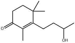 9-Hydroxy-5-megastigmen-4-one Struktur