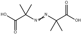 2,2'-Azobisisobutyric acid Struktur