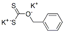 Dithiocarbonic acid S-potassium O-benzyl ester salt Struktur