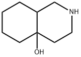 OCTAHYDRO-ISOQUINOLIN-4A-OL Struktur