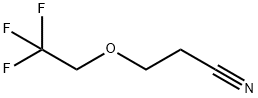 3-(2,2,2-TRIFLUOROETHOXY)PROPIONITRILE Struktur