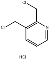 2,3-bis(chloroMethyl)pyridine
 hydrochloride Struktur