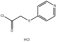 4-Pyridylmercapto acetyl chloride hydrochloride Struktur