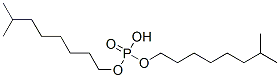 diisononyl hydrogen phosphate Struktur