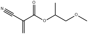 methoxypropyl cyanoacrylate Struktur