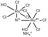 Ammonium-nitrido-octachlorodiaquodiruthenate(IV) Struktur