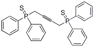 2-Butyne-1,4-diylbis(diphenylphosphine sulfide) Struktur