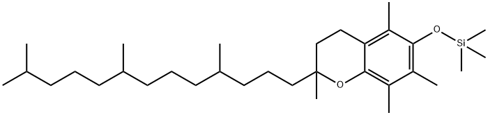 (dl-a-tocopheroloxy)trimethylsilane,tech-90 Struktur