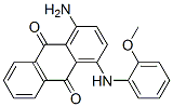 1-amino-4-[(methoxyphenyl)amino]anthraquinone  Struktur