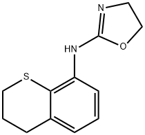 2-(Thiochroman-8-ylamino)-2-oxazoline Struktur