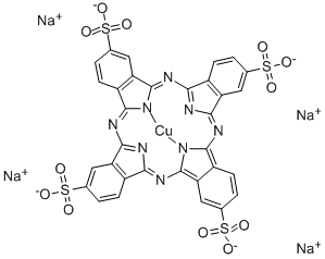 COPPER PHTHALOCYANINE TETRASULFONIC ACID TETRASODIUM SALT