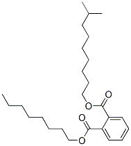 8-methylnonyl octyl benzene-1,2-dicarboxylate Struktur