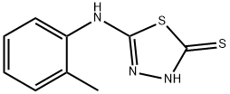 5-O-TOLYLAMINO-[1,3,4]THIADIAZOLE-2-THIOL Struktur