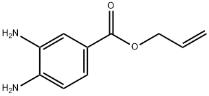 Benzoic acid, 3,4-diamino-, 2-propenyl ester (9CI) Struktur