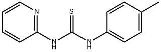 1-(2-Pyridyl)-3-(p-tolyl)thiourea Struktur