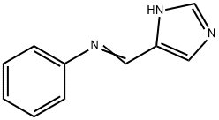 Benzenamine,  N-(1H-imidazol-4-ylmethylene)-  (9CI) Struktur