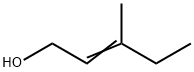 3-methyl-2-penten-1-ol Struktur