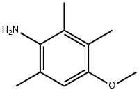 Benzenamine, 4-methoxy-2,3,6-trimethyl- (9CI) Struktur