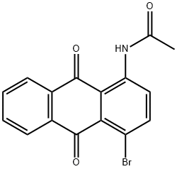 1-(ACETYLAMINO)-4-BROMOANTHRAQUINONE Struktur