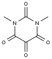 1,3-dimethylalloxan Struktur