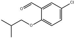 5-CHLORO-2-ISOBUTOXYBENZALDEHYDE Struktur