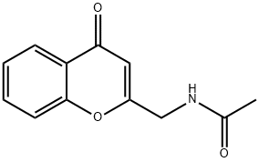 2-(ACETYLAMINOMETHYL)-CHROMEN-4-ONE Struktur