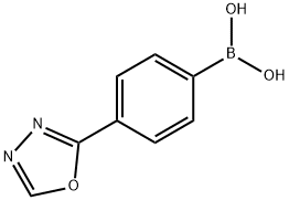 [4-(1,3,4-OXADIAZOL-2-YL)PHENYL]BORONIC ACID Struktur