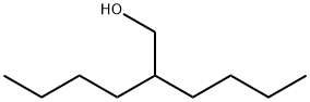 2-butylhexanol Struktur