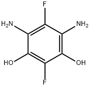 1,3-Benzenediol,  4,6-diamino-2,5-difluoro- Struktur