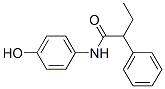 N-(4-hydroxyphenyl)-2-phenyl-butanamide Struktur