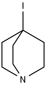 1-Azabicyclo(2.2.2)octane, 4-iodo- Struktur