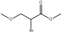 METHYL 2-BROMO-3-METHOXYPROPIONATE Struktur