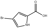 4-BROMOPYRROLE-2-CARBOXYLIC ACID Structure