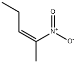 (Z)-2-Nitro-2-pentene Struktur