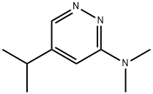 Pyridazine, 3-(dimethylamino)-5-isopropyl- (8CI) Struktur